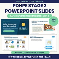 Stage 2 PDHPE Unit 4 – Lessons 1–8 – PowerPoint Lesson Slides (Years 3–4) - thumbnail 1 of 4