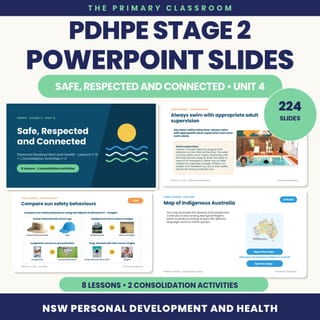 Stage 2 PDHPE Unit 4 – Lessons 1–8 – PowerPoint Lesson Slides (Years 3–4) - image 1 of 4