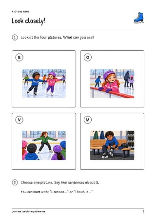 Our First Ice Skating Adventure | Reading Comprehension & Writing | Grades 1-2 - image 3 of 4