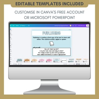 Writing Process Posters | Planning, Drafting, Revising, Editing & Publishing Anchor Charts - image 8 of 8