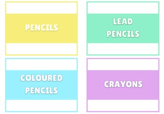 Editable Classroom Equipment Labels Pastel Pop | 260+ Labels ...
