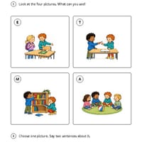 Classroom Vocabulary Reading & Writing Workbook | Grades 1–2 ELA ESL - thumbnail 3 of 4