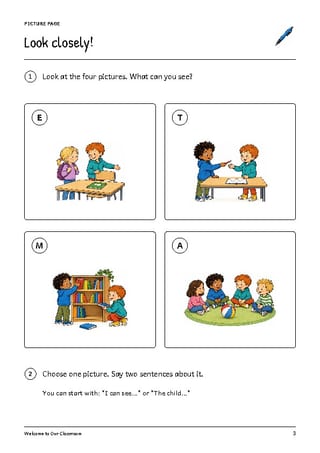 Classroom Vocabulary Reading & Writing Workbook | Grades 1–2 ELA ESL - image 3 of 4