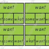 Tricky Word Match Activity (TAS font) - thumbnail 4 of 5