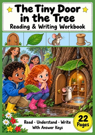 The Tiny Door in the Tree | Reading Comprehension & Writing | Grades 1-2 - image 1 of 4