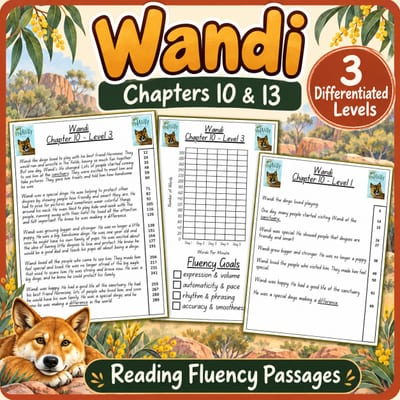 NSW Stage 2 Unit 3: Wandi Fluency Chapter 10 & 13
