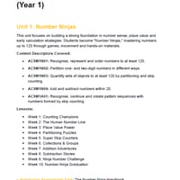 Year 1 Mathematics Bundle: Ninjas, Detectives & Market Stall Owners (Units 1-4) - Year 1 - thumbnail 2 of 8