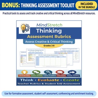 Critical Thinking Activities Bundle | 90+ Thinking Challenges | Years 3-8 - image 4 of 4