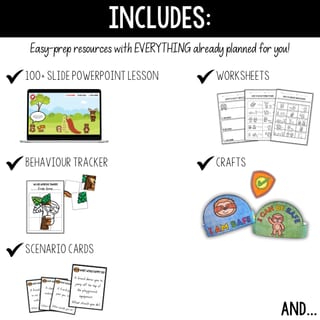 The Values Crew: Safe Sammy | Safe Behaviour Lesson | PowerPoint + Activities - image 4 of 5