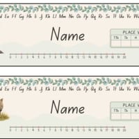 Editable Student Desk Name Labels Sunlit Australiana | PowerPoint | Australian - thumbnail 4 of 4