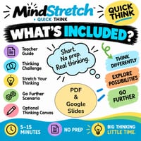 Mystery Situation MindStretch Quick Think #6 | Reasoning & Problem Solving Activity | HPGE Years 3–8 - thumbnail 2 of 4