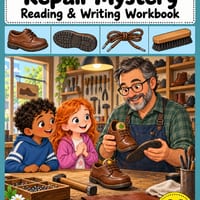 The Shoe Repair Mystery | Reading Comprehension & Writing | Grades 1-2 - thumbnail 1 of 4