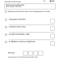 The Sleepy Class Challenge | Reading Comprehension & Writing | Grades 1-2 - thumbnail 4 of 4