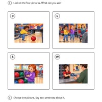 The Bowling Alley Challenge | Reading Comprehension & Writing | Grades 1-2 - thumbnail 3 of 4