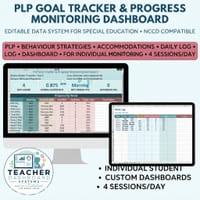 Personalised Learning Goal Tracker with Automatic Graphs, Printable Report and Dashboard Analytics