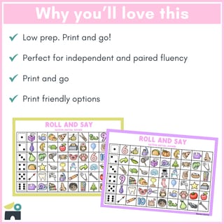 SATPIN Initial Sounds Activity Roll and Say Phonemic Awareness Foundation - image 3 of 4