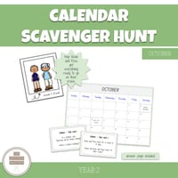 Calendar Scavenger Hunt | October - thumbnail 1 of 1