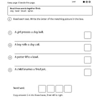 A Visit to the Pottery Studio | Reading Comprehension & Writing | Grades 1-2 - thumbnail 4 of 4