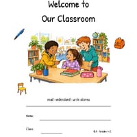 Classroom Vocabulary Reading & Writing Workbook | Grades 1–2 ELA ESL - thumbnail 2 of 4