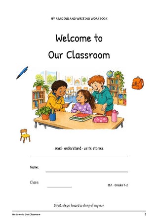 Classroom Vocabulary Reading & Writing Workbook | Grades 1–2 ELA ESL - image 2 of 4