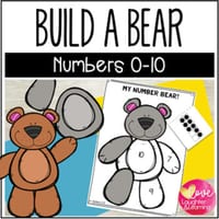 Number Game 0-10 - Build a Number Bear - thumbnail 1 of 3
