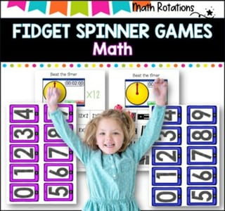Fidget spinner math games I no prep!! I ideal for math groups and rotations - image 4 of 4