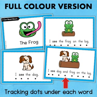 Emergent Readers Decodable Sight Word Books CVC Words Kindergarten Foundation Reading - image 2 of 5