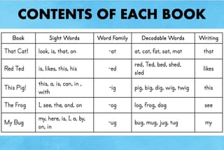 Emergent Readers Decodable Sight Word Books CVC Words Kindergarten Foundation Reading - image 5 of 5