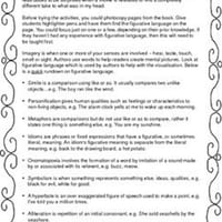 Imagery Writing Activity for Years 5 & 6 - thumbnail 2 of 4