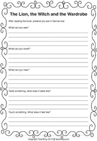 Imagery Writing Activity for Years 5 & 6 - image 4 of 4