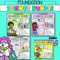 Foundation & Pre-Primary Science Units | Australian Curriculum Bundle V9 & V8 |