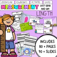 Measurement: Length & Informal Units | Lesson Plans, PowerPoints & Activities!