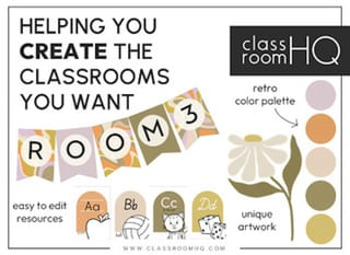 SUNDAZED Classroom Decor Bundle | Retro Classroom Decor - image 2 of 3