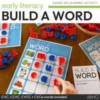 Build A Word - CVC CVCC CCVC CVCe Word Pack - thumbnail 1 of 4