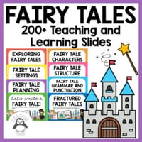 Fairy Tale Writing PowerPoint with Writing Papers - thumbnail 1 of 4