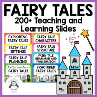 Fairy Tale Writing PowerPoint with Writing Papers - image 1 of 4
