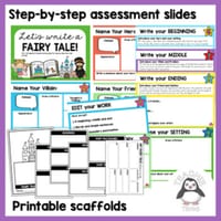 Fairy Tale Writing PowerPoint with Writing Papers - thumbnail 4 of 4