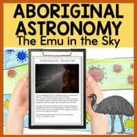 Aboriginal Astonomy - Emu In the Sky Dreamtime Story and Information text