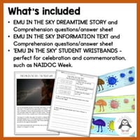 Aboriginal Astonomy  - Emu In the Sky Dreamtime Story and Information text - thumbnail 4 of 4
