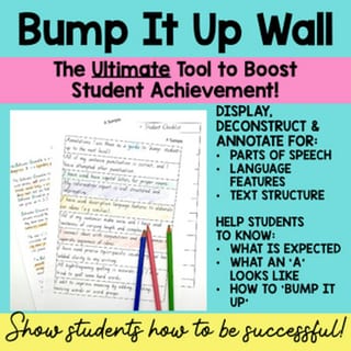 Year 1 Procedural Writing Bump It Up Wall | Procedure Writing - image 3 of 4