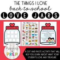 Love Jars- Let's celebrate the things we love- A back to school activity. - thumbnail 1 of 5