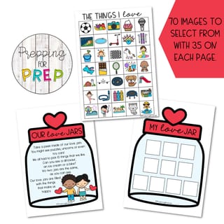Love Jars- Let's celebrate the things we love- A back to school activity. - image 2 of 5