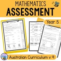 Maths Assessment Year 5 Australian Curriculum v8.4 and v9