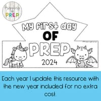 FIRST DAY OF SCHOOL CROWN/ HAT (2024) - thumbnail 3 of 4