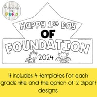 FIRST DAY OF SCHOOL CROWN/ HAT (2024) - thumbnail 4 of 4