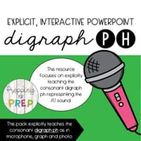 DIGRAPH PH- EXPLICIT, INTERACTIVE POWERPOINT - thumbnail 1 of 4