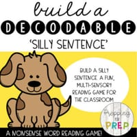 DECODABLE SILLY SENTENCES (SYNTHETIC PHONICS) | Science of Reading | Australian Resource