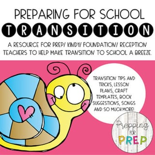 PREPARING FOR SCHOOL TRANSITION PACK - image 1 of 4