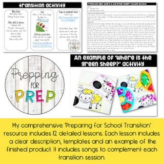 PREPARING FOR SCHOOL TRANSITION PACK - image 2 of 4