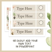 Boho Desert Daily Classroom Schedule - Editable - thumbnail 3 of 3